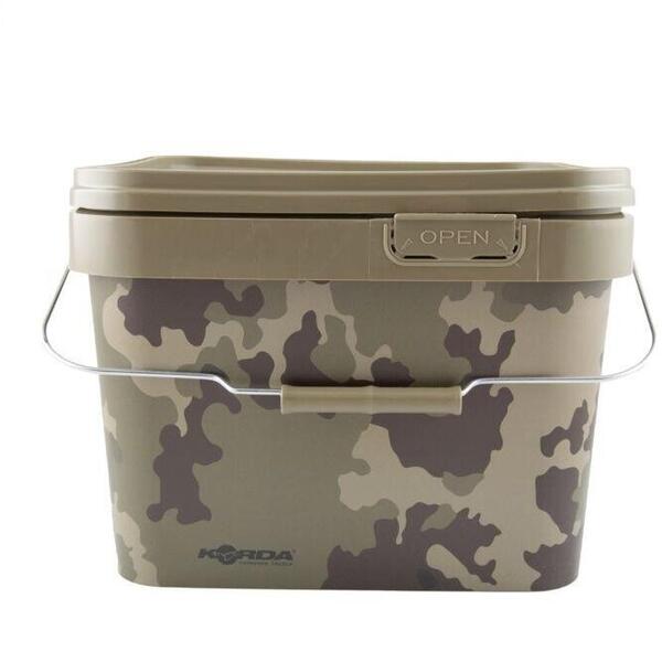 Galeată Compac Korda - 10L, Pliabilă, Pescuit Staționar - 1