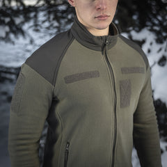 Geacă Combat Fleece M-Tac - Dark Olive, Confort Termic Avansat