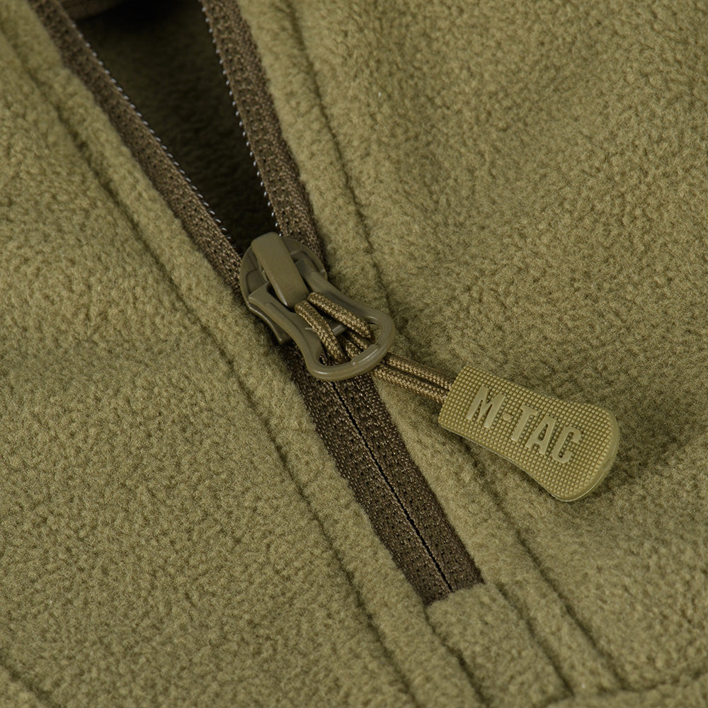 Geacă Fleece Delta M-Tac - Tan, cu Orificii pentru Degete