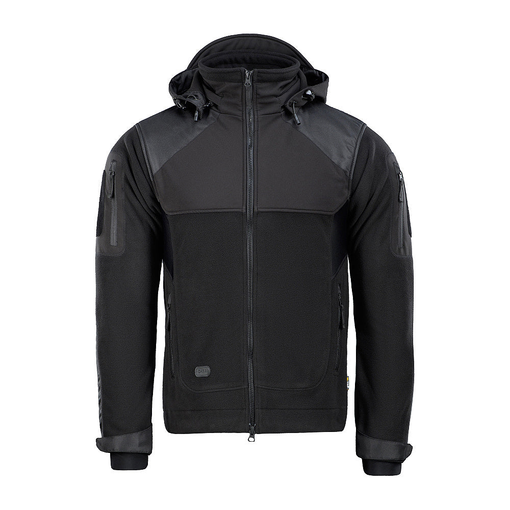 Geacă Fleece M-Tac Norman Windblock - Izolație Termică Neagră