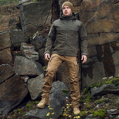 Geacă Fleece Norman M-Tac - Windblock, Izolantă, Olive