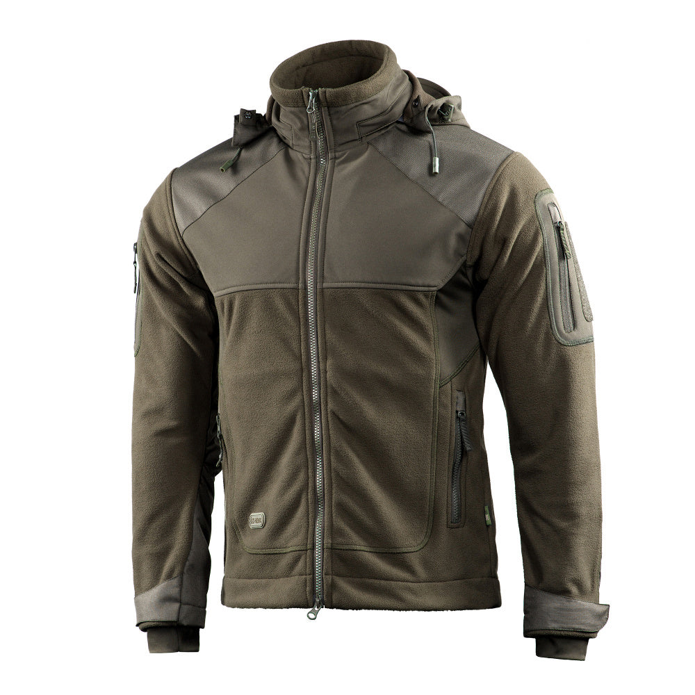 Geacă Fleece Norman M-Tac - Windblock, Izolantă, Olive