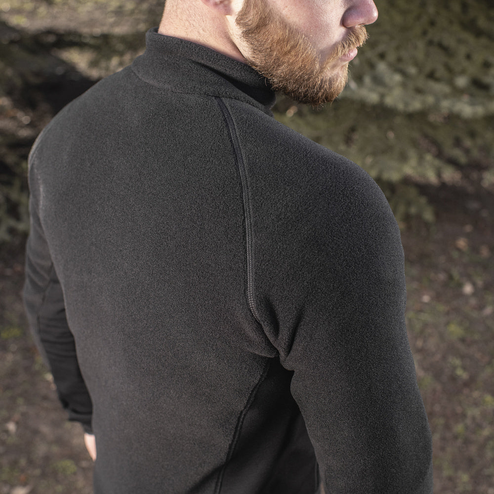 Geacă fleece Sport M-Tac Polartec® - Neagră, Confort Maxim