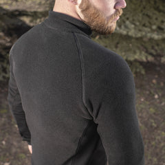 Geacă fleece Sport M-Tac Polartec® - Neagră, Confort Maxim