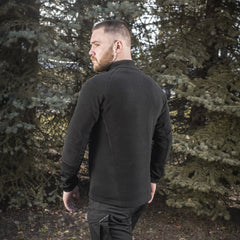Geacă fleece Sport M-Tac Polartec® - Neagră, Confort Maxim