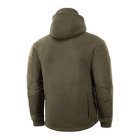 Jachetă Fleece Windblock Division Gen.III M-Tac Oliv – 100% Poliester, Glugă - poza 5