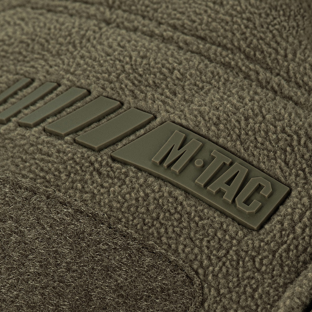 Jachetă Fleece Windblock Division Gen.III M-Tac Oliv – 100% Poliester, Glugă - poza 6