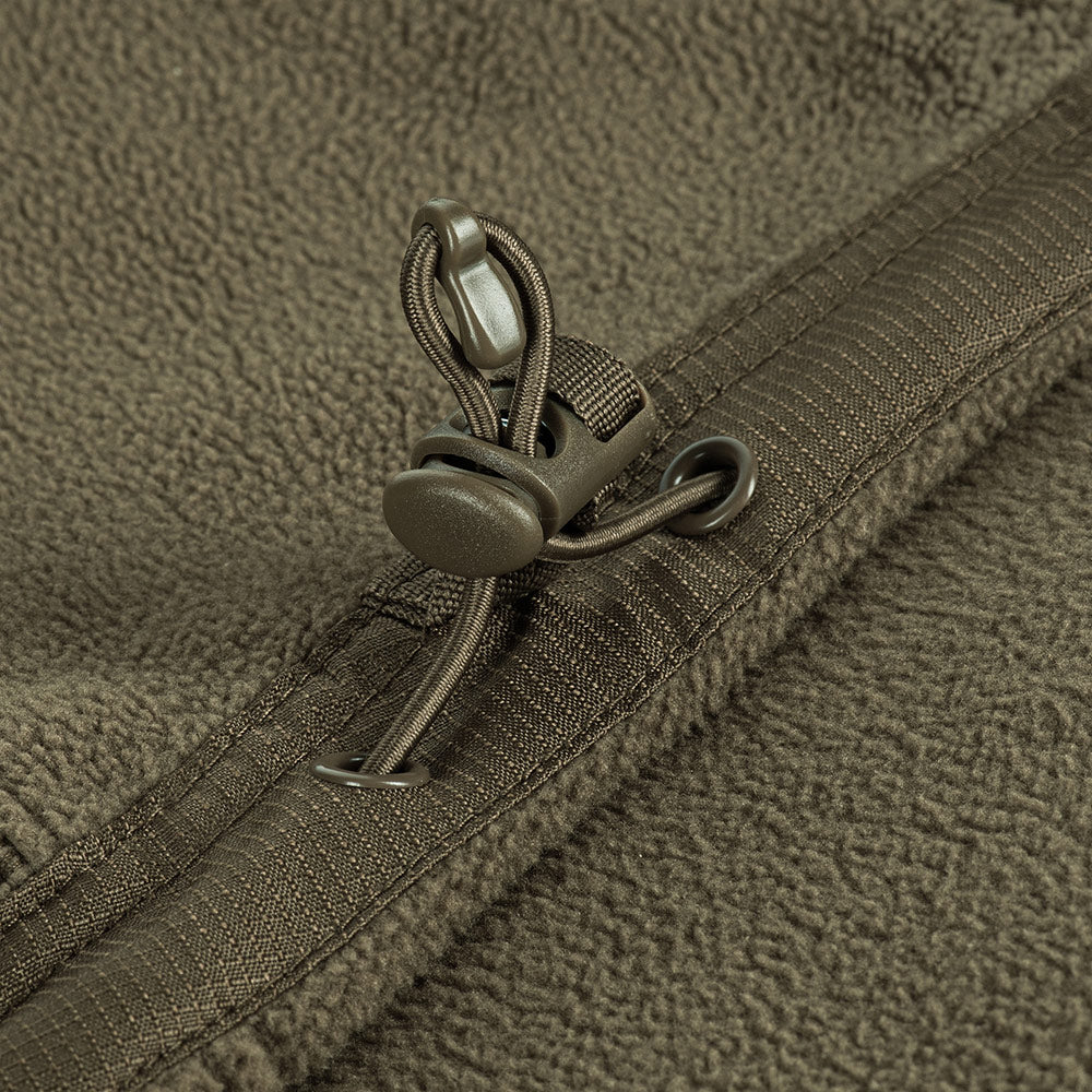 Jachetă Fleece Windblock Division Gen.III M-Tac Oliv – 100% Poliester, Glugă - poza 7