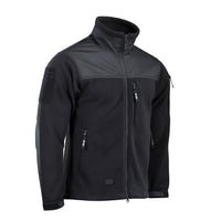 Geacă Microfleece Alpha Gen.II M-Tac - Negru, Rezistentă la Vânt