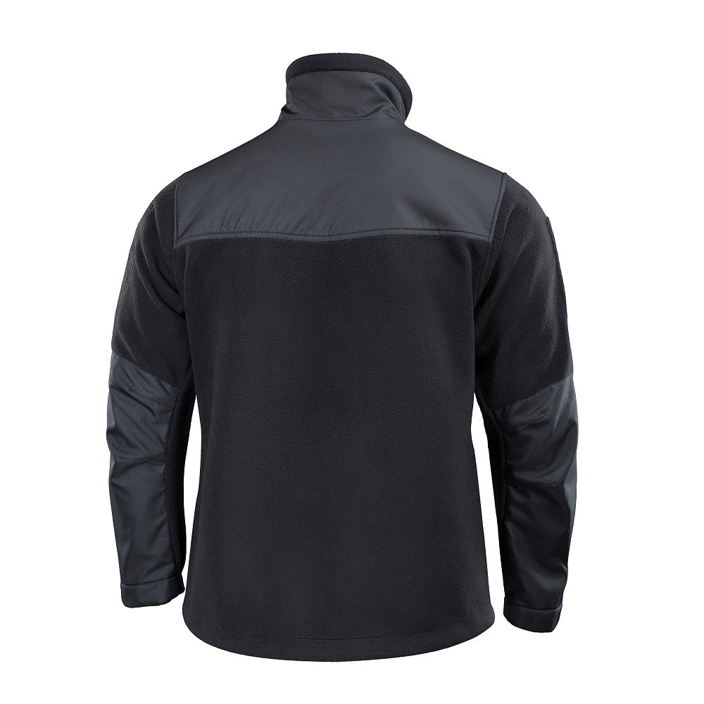 Geacă Microfleece Alpha Gen.II M-Tac - Negru, Rezistentă la Vânt
