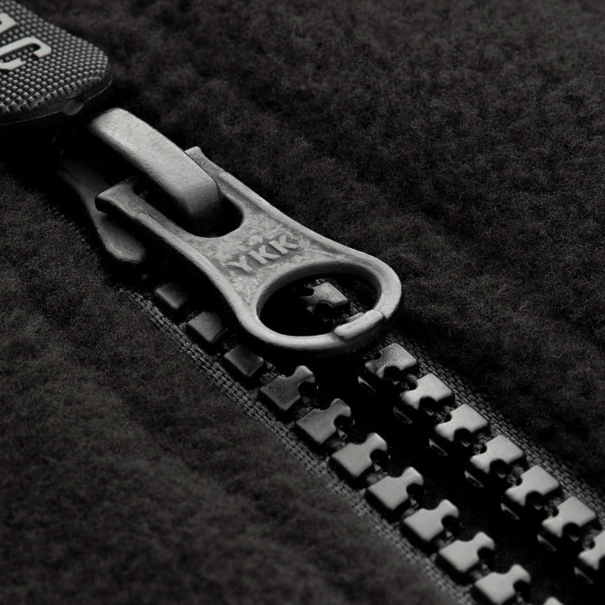 Geacă Microfleece Alpha Gen.II M-Tac - Negru, Rezistentă la Vânt