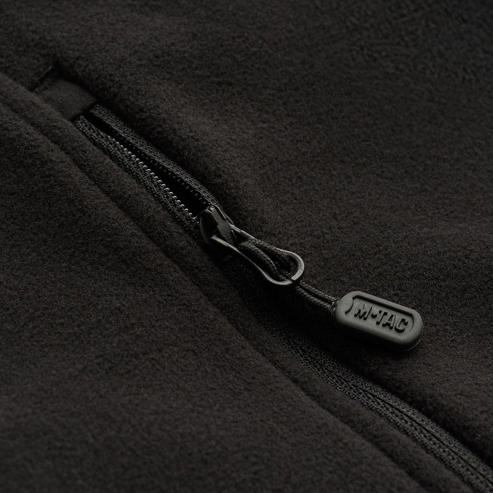 Geacă Microfleece Legatus M-Tac - Neagră, Izolație Termică Premium