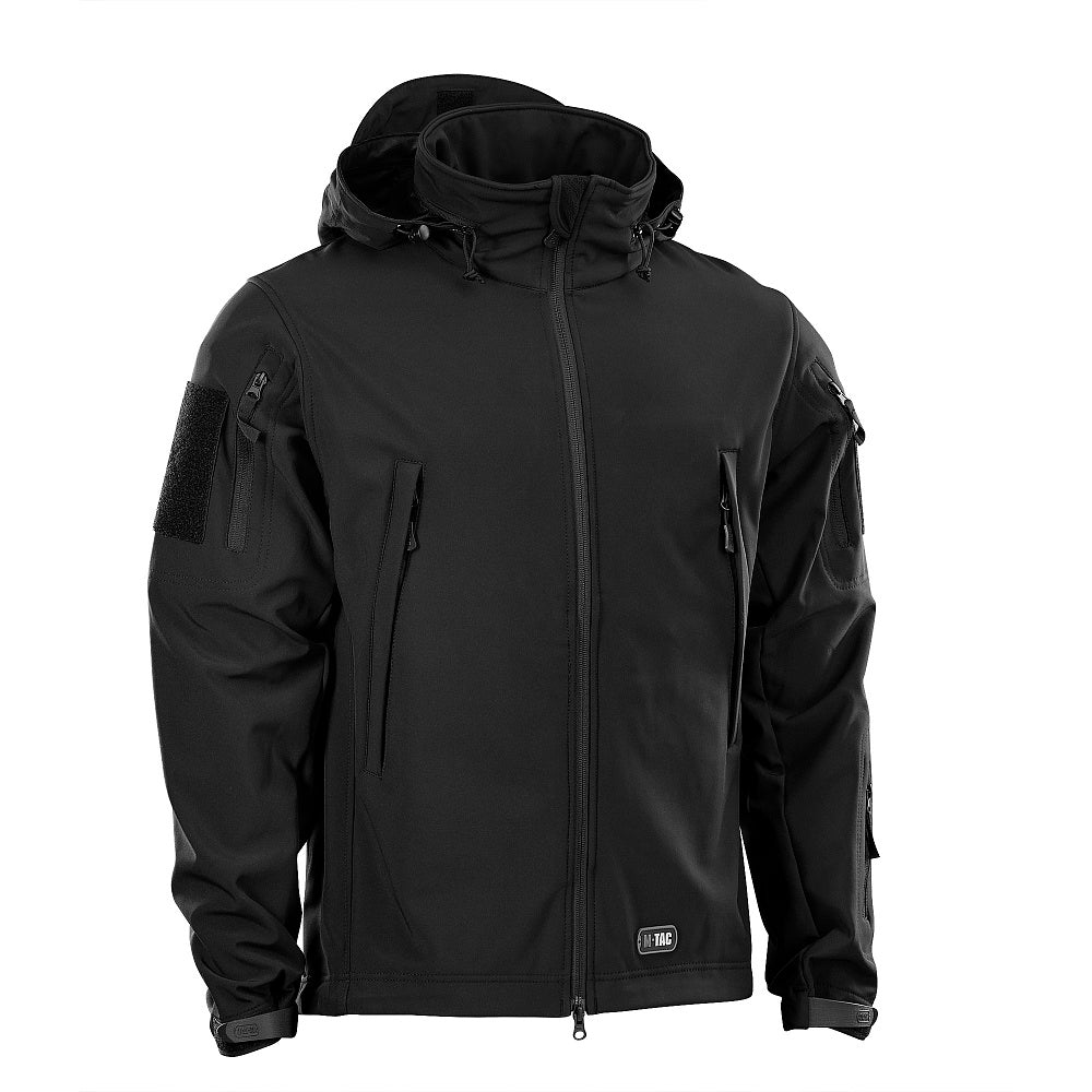 Geacă Soft Shell M-Tac Black - Protecție & Confort Tactic