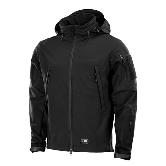 Geacă Soft Shell M-Tac Black - Protecție & Confort Tactic