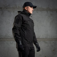 Geacă Soft Shell Police M-Tac - Negru, Acces Rapid Armă