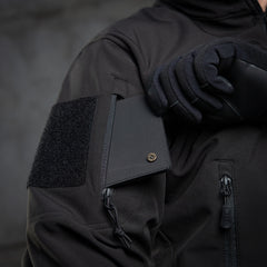 Geacă Soft Shell Police M-Tac - Negru, Acces Rapid Armă