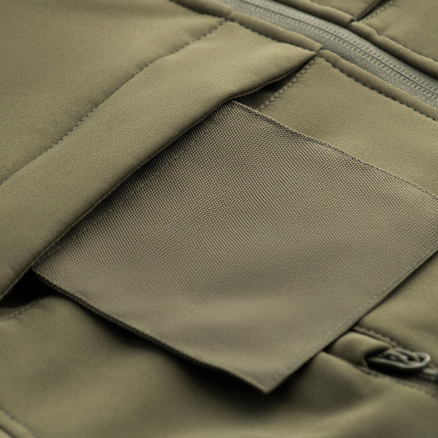 Geacă Soft Shell Police M-Tac - Olive, Protecție și Acțiune Rapidă