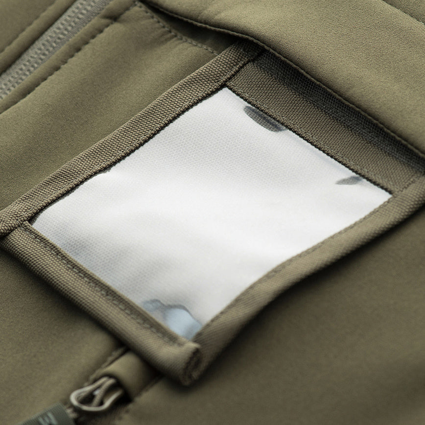 Geacă Soft Shell Police M-Tac - Olive, Protecție și Acțiune Rapidă