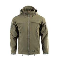 Geacă Soft Shell Police M-Tac - Olive, Protecție și Acțiune Rapidă