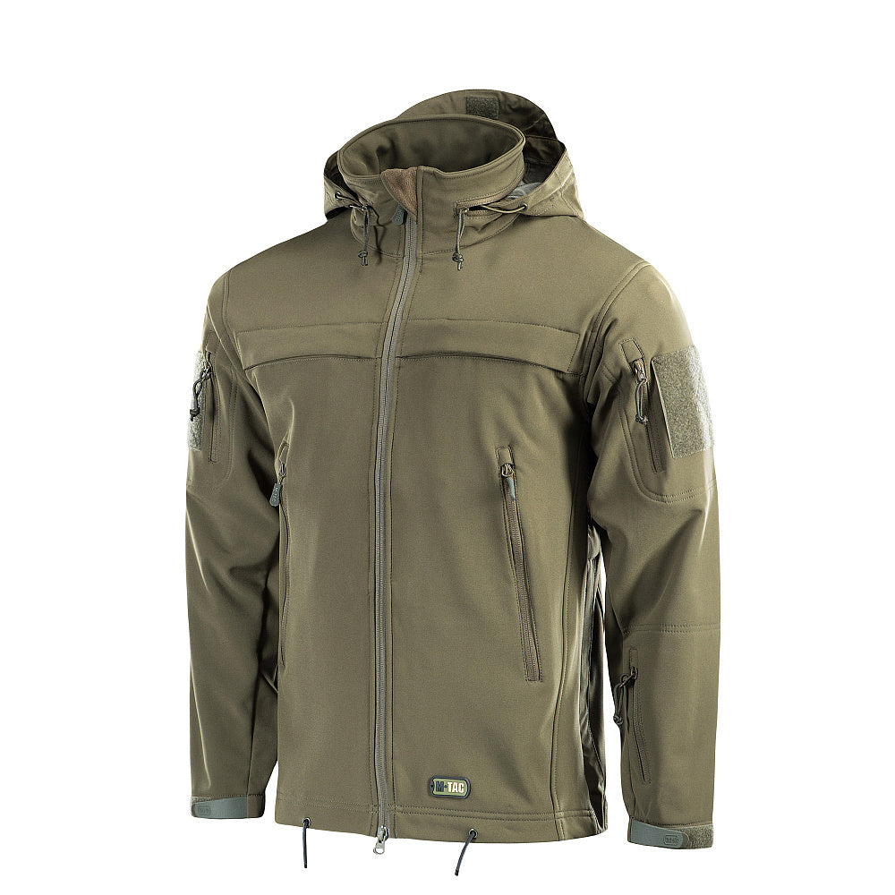 Geacă Soft Shell Police M-Tac - Olive, Protecție și Acțiune Rapidă