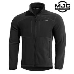 Geaca Ajax Fleece Black Pentagon Tactical - Confort Superior și Adaptabilitate Tactică