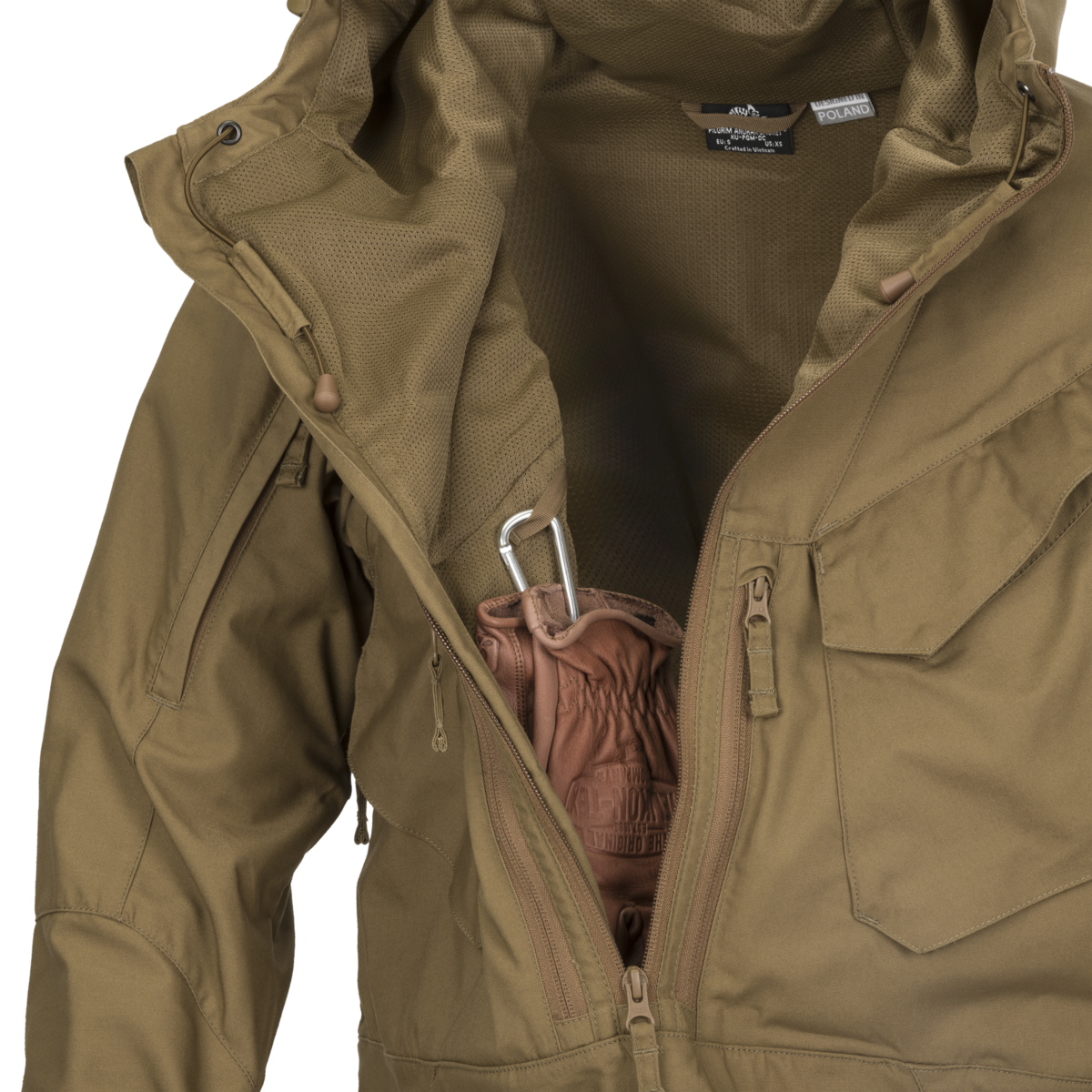 Geacă Anorak Helikon-Tex PILGRIM Earth Brown/Neagră