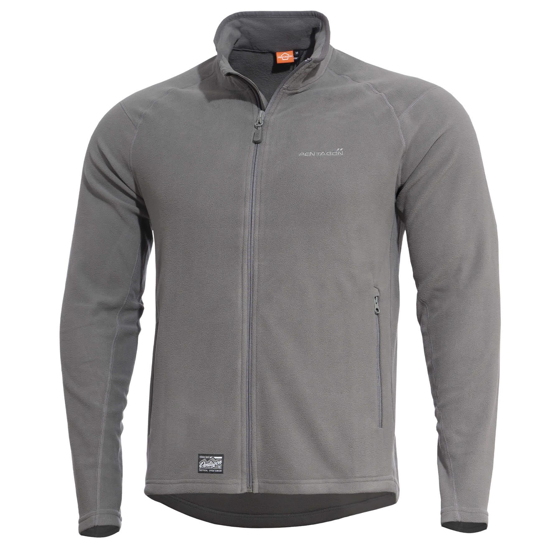 Geaca Arkos Fleece Wolf-Grey Pentagon Tactical - Căldură Ușoară și Versatilitate Tactică