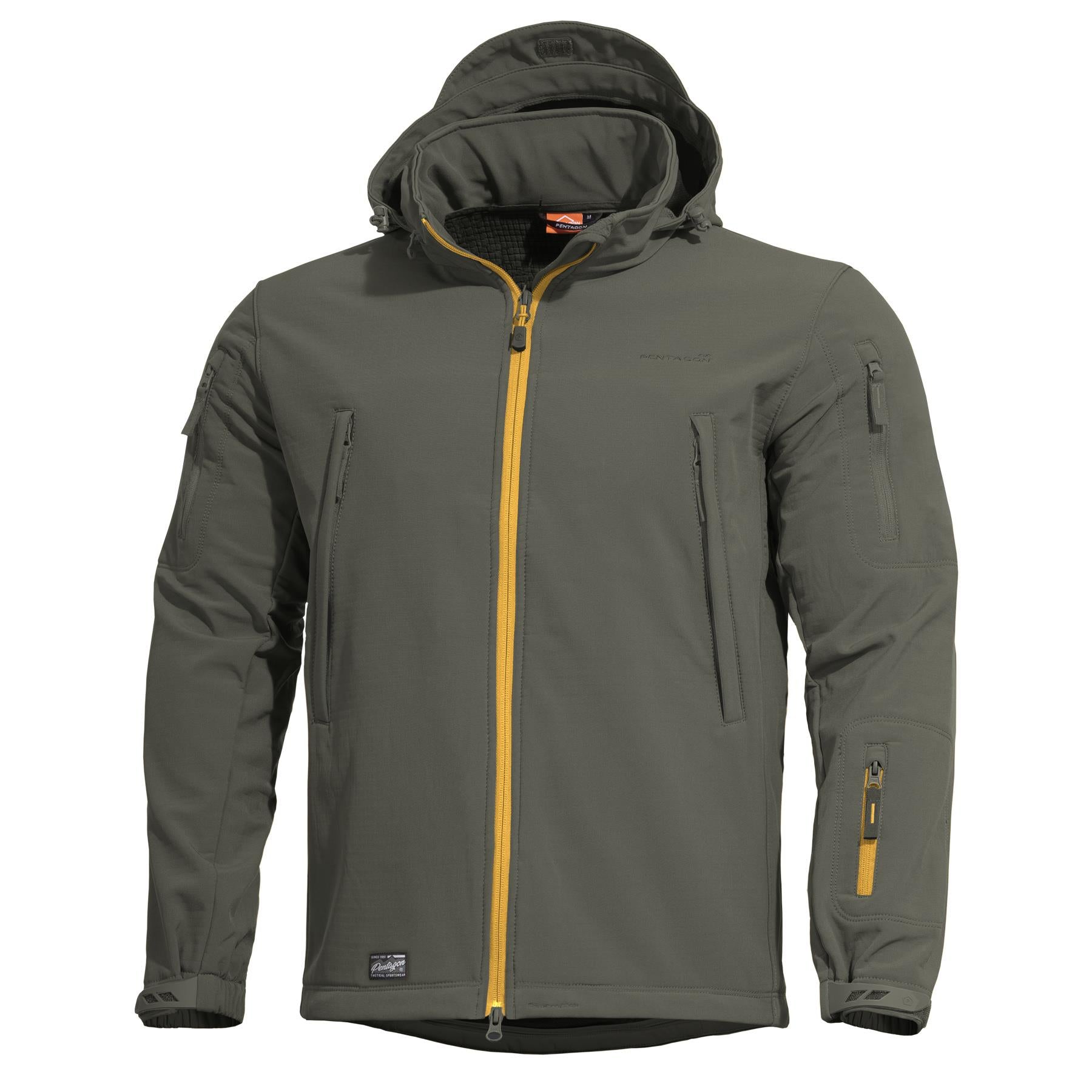 Geaca Artaxes "escape" Soft-Shell Jacket Grindle Green Pentagon Tactical - Performanță Durabilă în Medii Exigente