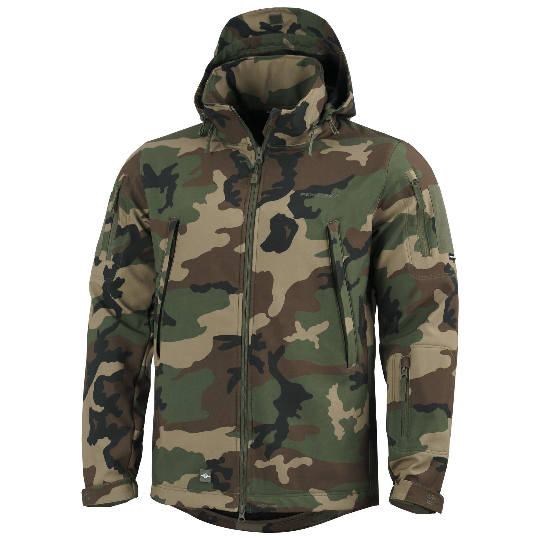 Geaca Artaxes Woodland Woodland Pentagon Tactical - Protecție și Agilitate în orice Misiune