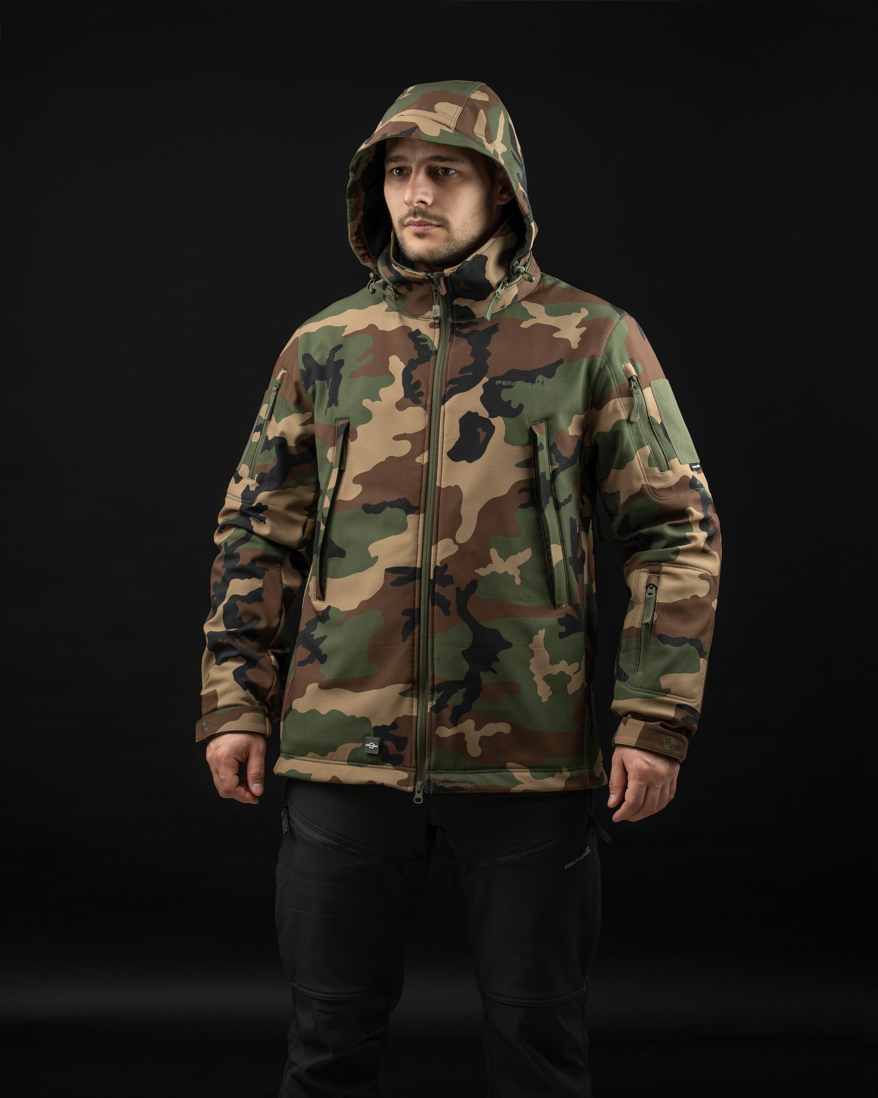 Geaca Artaxes Woodland Woodland Pentagon Tactical - Protecție și Agilitate în orice Misiune