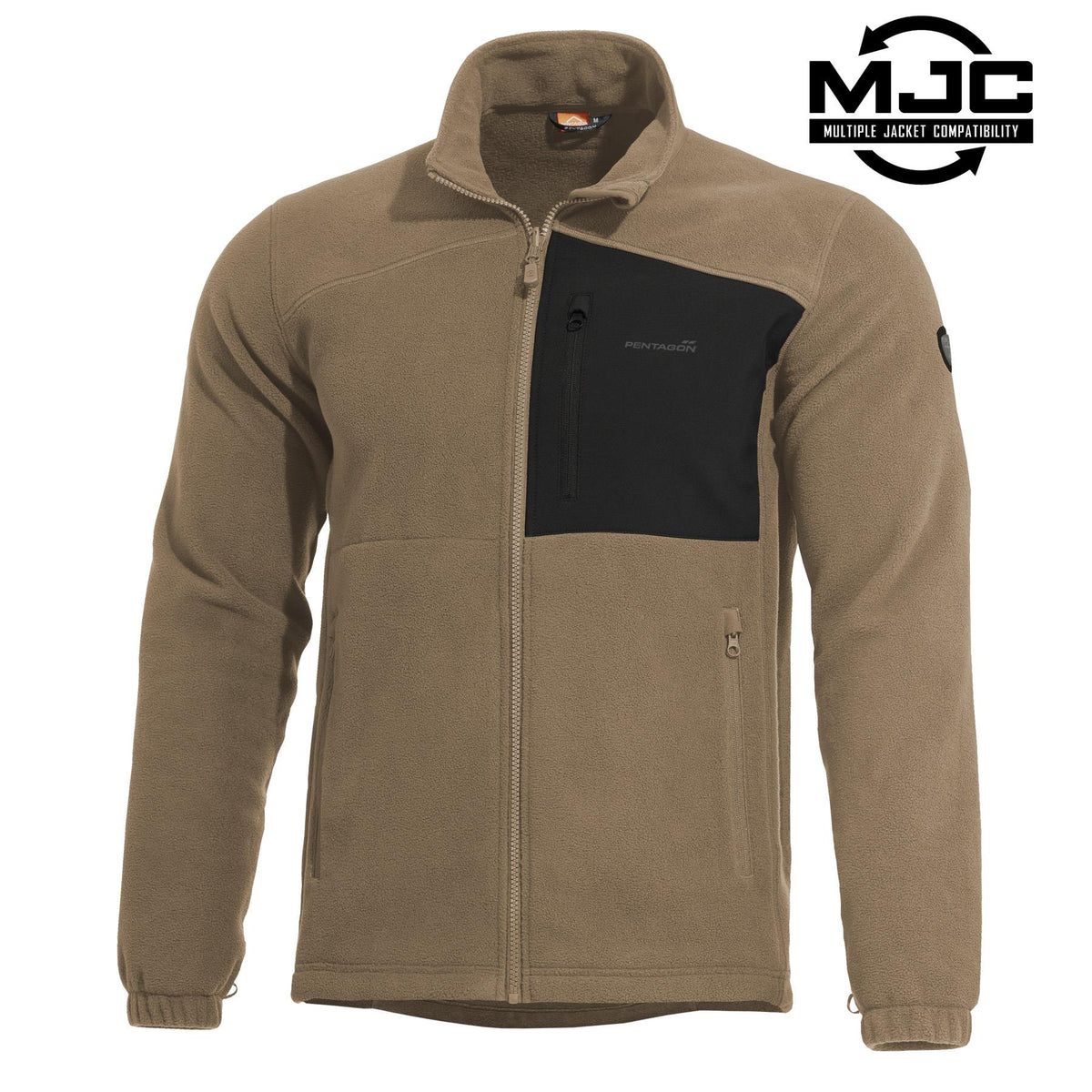 Geaca Athos 2.0 Men΄s Fleece Jacket Coyote Pentagon Tactical - Căldură, Confort și Adaptabilitate Tactică