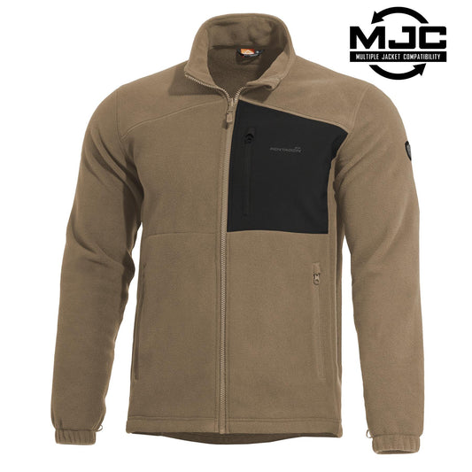 Geaca Athos 2.0 Men΄s Fleece Jacket Coyote Pentagon Tactical - Căldură, Confort și Adaptabilitate Tactică
