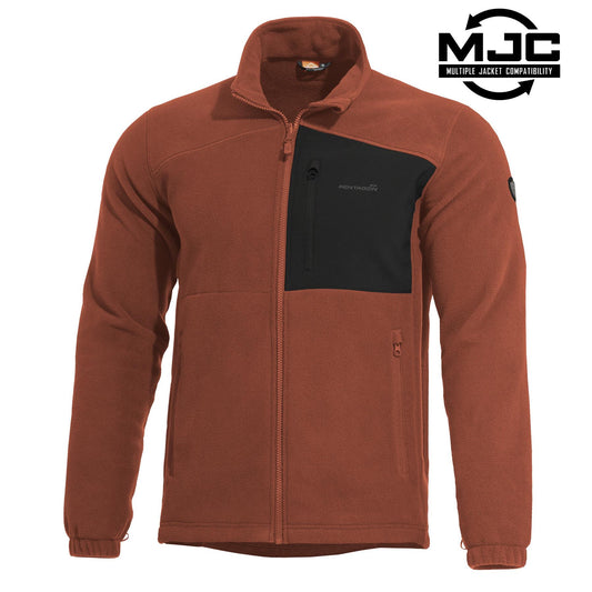 Geaca Athos 2.0 Men΄s Fleece Jacket Maroon Red Pentagon Tactical - Căldură Superioară și Confort Tactic