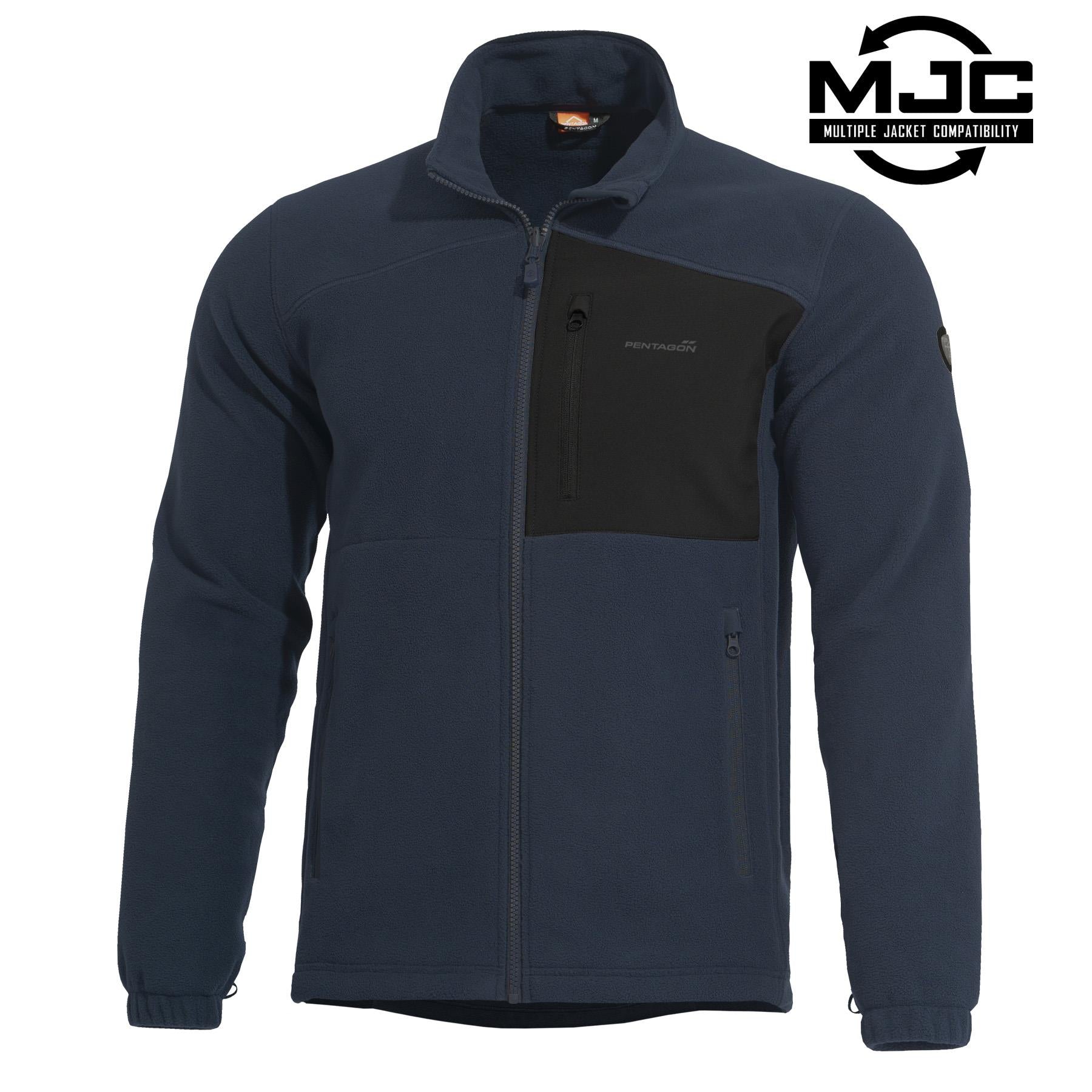 Geaca Athos 2.0 Men΄s Fleece Jacket Midnight Blue Pentagon Tactical - Performanță Termică și Versatilitate Tactică