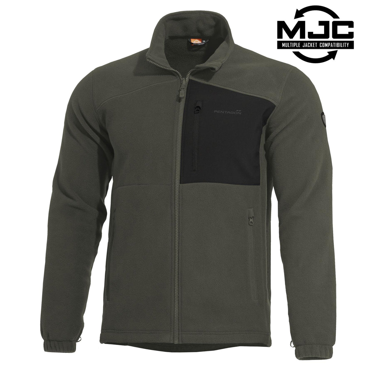 Geaca Athos 2.0 Men΄s Fleece Jacket Olive Green Pentagon Tactical - Căldură, Confort și Performanță Tactică