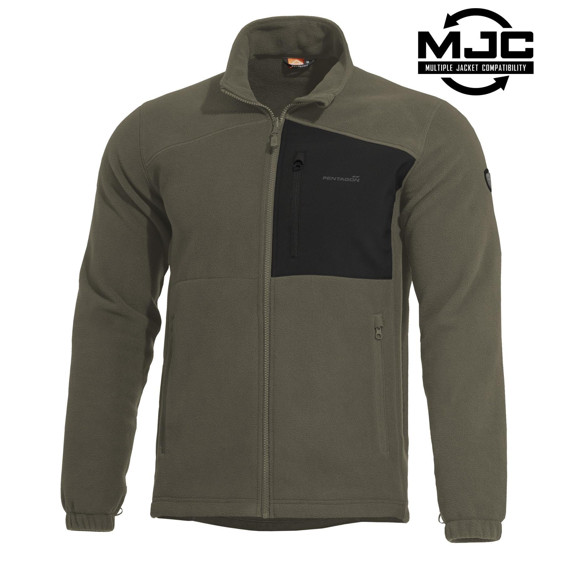 Geaca Athos 2.0 Men΄s Fleece Jacket RAL7013 Pentagon Tactical - Performanță și Confort Versatil