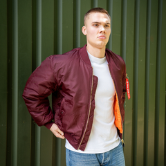 Geacă Bomber MA-1 Bordo Fostex Garments - Durabilitate Tactică & Stil Iconic