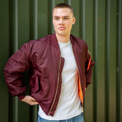 Geacă Bomber MA-1 Bordo Fostex Garments - Durabilitate Tactică & Stil Iconic