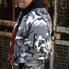 Geacă Bomber MA-1 Camo Urban Fostex Garments - Adaptabilitate Tactică