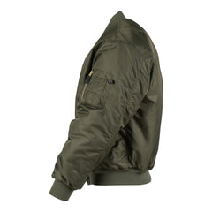 Geacă Bomber MA-1 Dark Olive Fostex Garments - Durabilitate & Stil Autentic