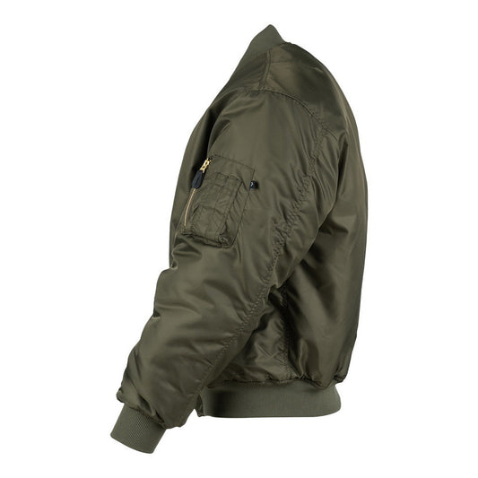 Geacă Bomber MA-1 Dark Olive Fostex Garments - Durabilitate & Stil Autentic