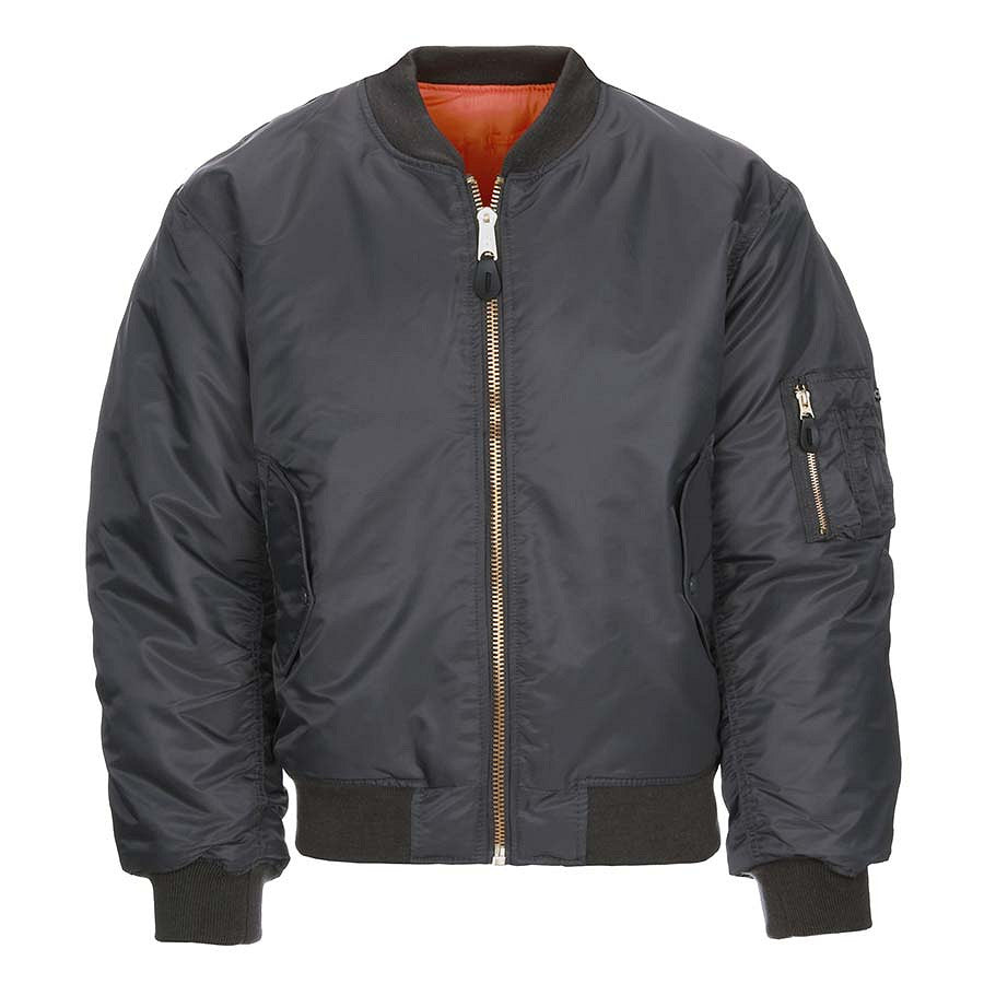 Geacă Bomber MA-1 GM Grey Original - Stil Tactic Iconic