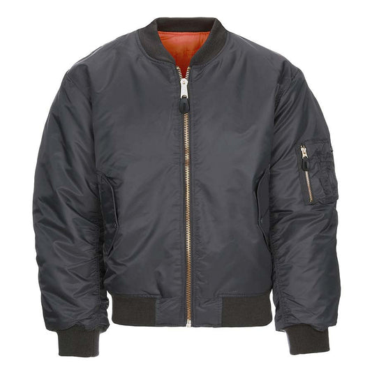 Geacă Bomber MA-1 GM Grey Original - Stil Tactic Iconic