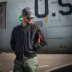 Geacă Bomber MA-1 Summer Negru Fostex Garments - Stil Autentic, Confort Urban