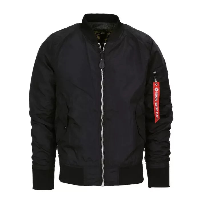 Geacă Bomber MA-1 Summer Negru Fostex Garments - Stil Autentic, Confort Urban