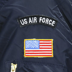 Geacă Bomber MA-1 USAF Albastru - Autenticitate Militară & Durabilitate Urbană
