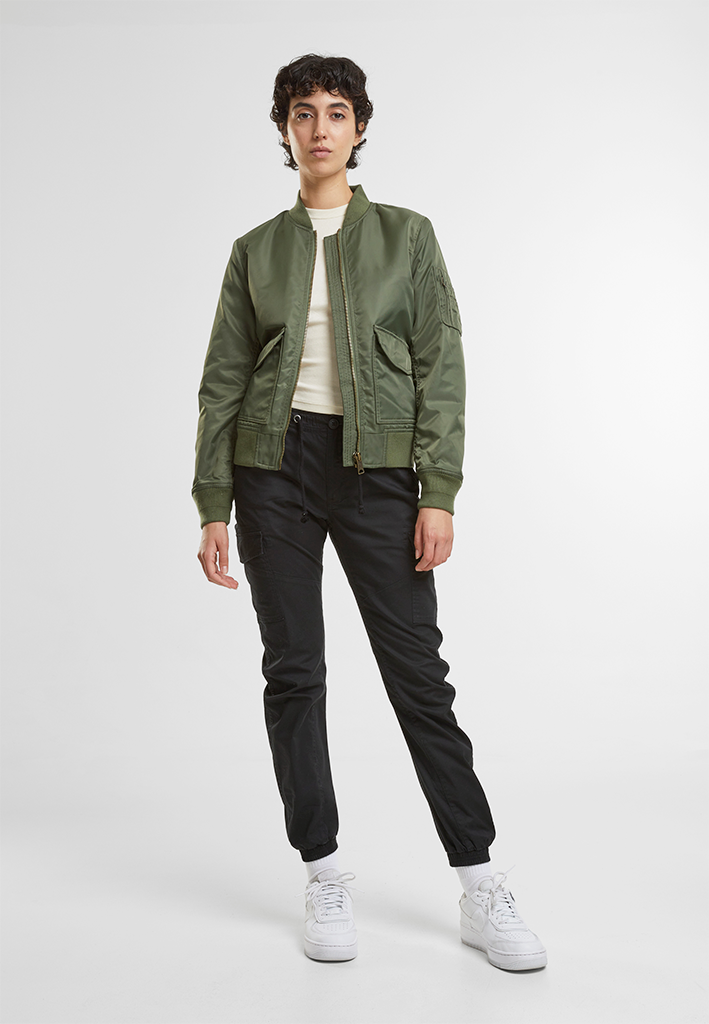 Geaca Bomber Sherpa Olive Dama Brandit - Caldura si Stil Urban