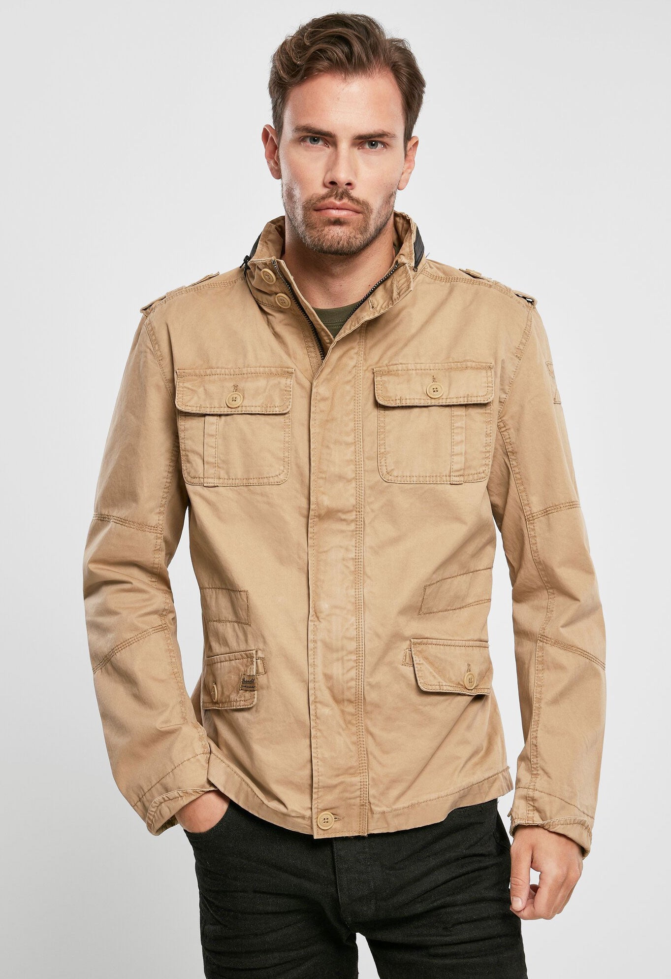 Geaca Britannia Camel Brandit - Stil Autentic Militar