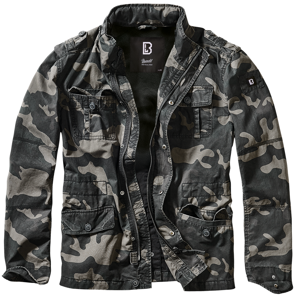 Geaca Britannia Dark Camo Brandit - Stil si Rezistenta