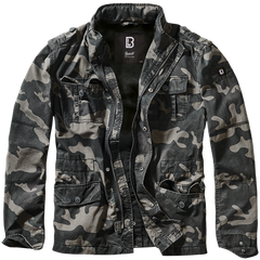 Geaca Britannia Dark Camo Brandit - Stil si Rezistenta